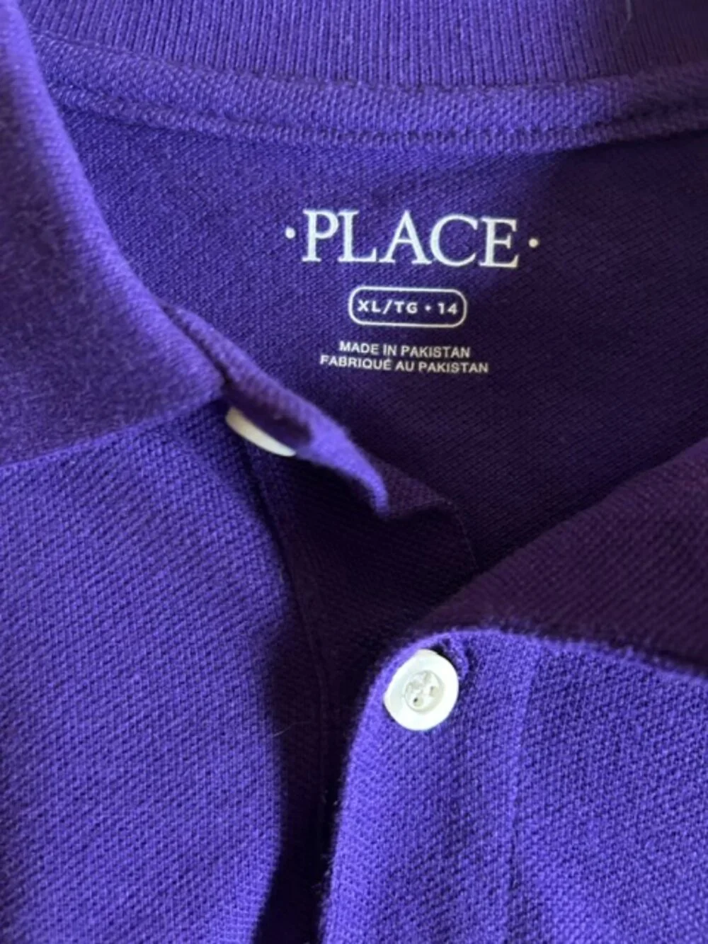 Boys Polo Shirt - Size 14